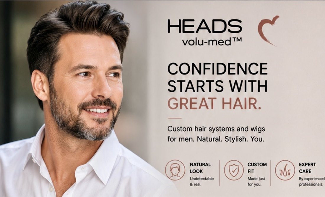 HEADS — confidence starts with great hair