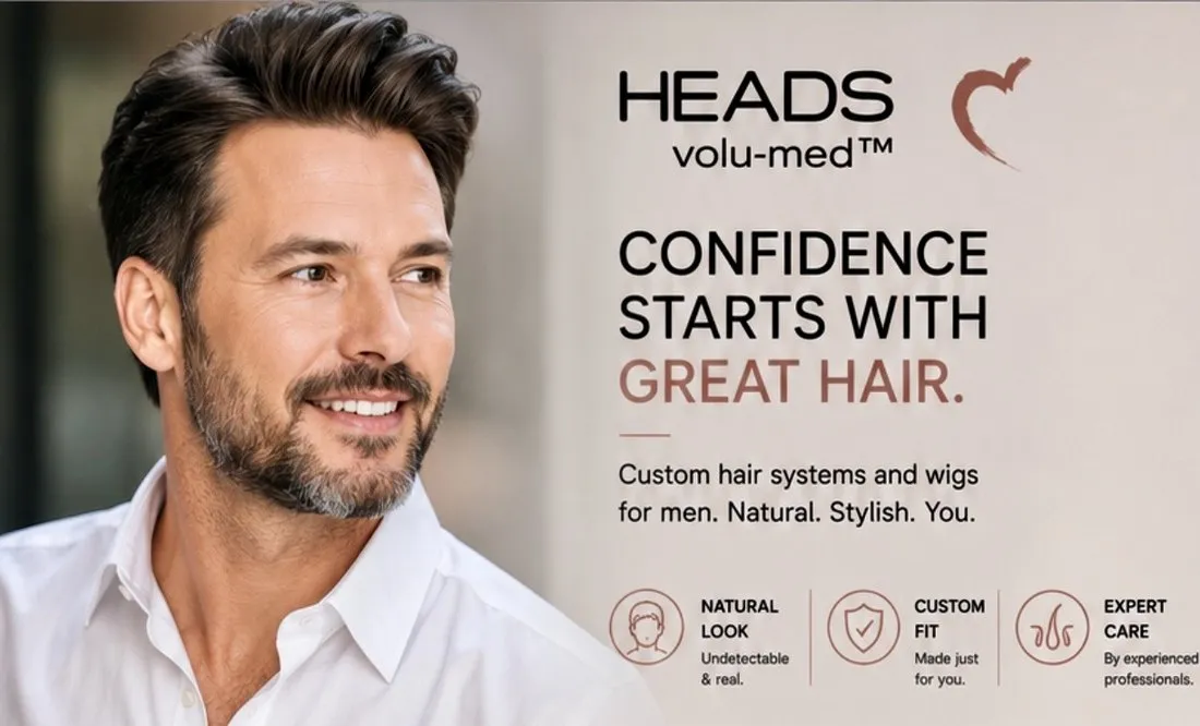HEADS — confidence starts with great hair